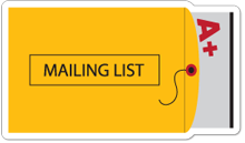 Join our mailing list